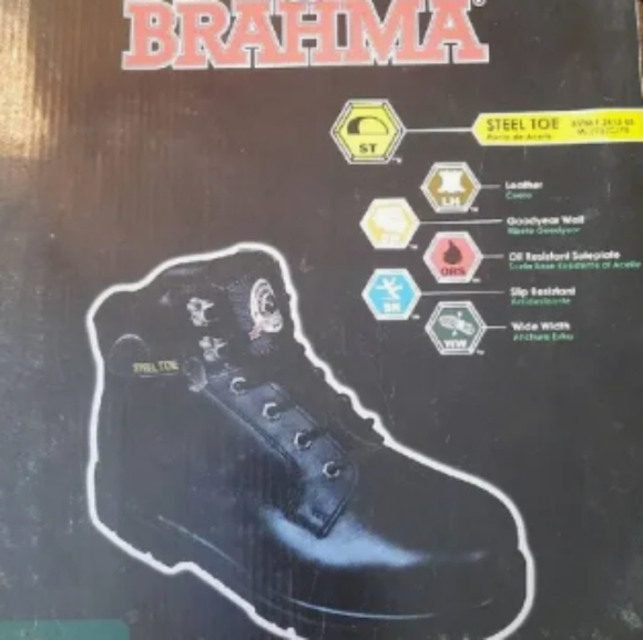 Steel toe Boots (brand new) - Picture 1 of 2